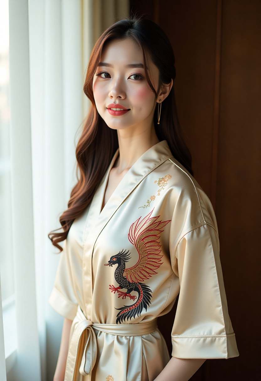 窗边架起旧手机拍摄云层变化